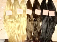 Blond 613, hneda 2 a 4 a cierna 1 - vsetko skladom 50-70cm!
