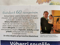 přání k 60tinám v časopise Papoušci