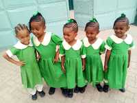 In 2014 the school grew to 80 children and 8 teachers. A small plot was purchased for the school in Bamburi, Mombasa. School uniforms were introduced, which help with security and unity among the children.