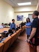 Zu Gast in der Schule No. 44 - hier wird intensiv Tatarisch, Russisch, Englisch und Deutsch unterrichtet