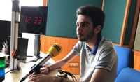 Álvaro Moreda, presidente de la Unión De Estudiantes.