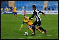 Daniel Kvasnica v pohárovom dueli s tímom MFK Košice v roku 2012.