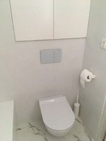 foto 13: wc předezdívka se zabudovaným nábytkem
