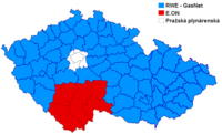 distribuce plynu