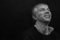 Self Portrait in Charcoal and Graphite - 2011