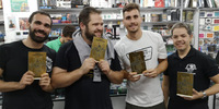 KoW Mama. De izquierda a derecha: Joaquín, Pascual, Mario y Pablo.