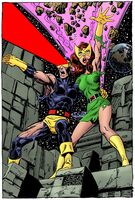Cíclope y Jean Grey, por Byrne