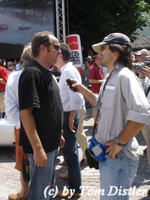 Gerhard Berger beim Interview (2006)