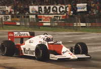 Alain Prost im McLaren, 1985 (c) Adrian Wirz Fotografie