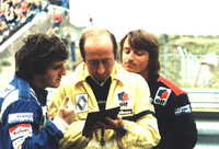 Alain Prost und Rene Arnoux in Holland 1981 (c) Adrian Wirz Fotografie