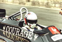 Elio de Angelis im Lotus von 1981 (c) Adrian Wirz Fotografie