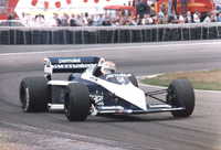 Nelson Piquet im Brabham-BMW (c) Adrian Wirz Fotografie