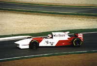 CART-Champion Mansell im McLaren-Kombi (c) Adrian Wirz Fotografie