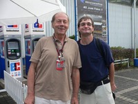 Heinz Prüller, Hockenheim 2010 (c) Privatarchiv Alex Hempel