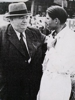 Kurt Adolff mit Alfred Neubauer (c) Privatarchiv Adolff