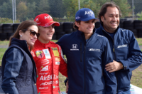 Juliana, Enzo, Pietro und Carlos da Cruz, Hockenheim 2018 (c) Beat Mühry Fotografie