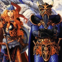Laurana y Kitiara