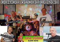 Retro video disco sztár fellépőkkel