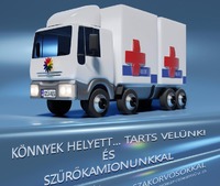 Egészség felmérő szűrőkamion
