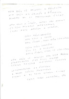 Tűzz ránk napfény Dalszöveg, S. Nagy István kézirata