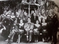 Modesto y Jacinto con La Barraca en Palmeral de Elche