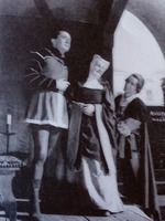 El Caballero de Olmedo, de Lope de Vega.Con Jose María Seoane y Mari Carmen Díaz de Mendoza, 1953