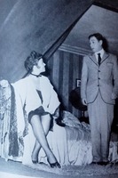 Clerambard con Olga Peyró y Ricardo Lucia, 1954