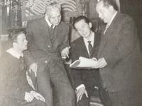 Ensayo de "El chico de los Winslow",1957