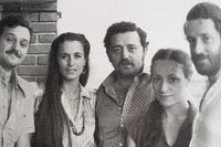 De izquierda a derecha, Alejandro, María Soledad,Juan,Esther y Luis