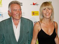 Fernando Guillén junto a su hija Cayetana