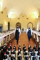 Il salone all'interno del Castello