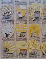 DeLuxe - Ellen Gallagher - mixed media 2004