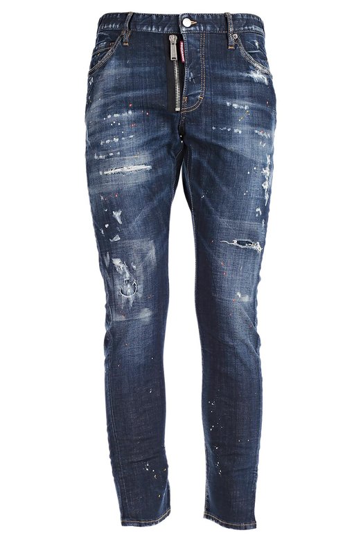 Dsquared2 broek blauw rits