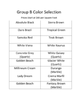 These is Group B starting at $40 per square foot.