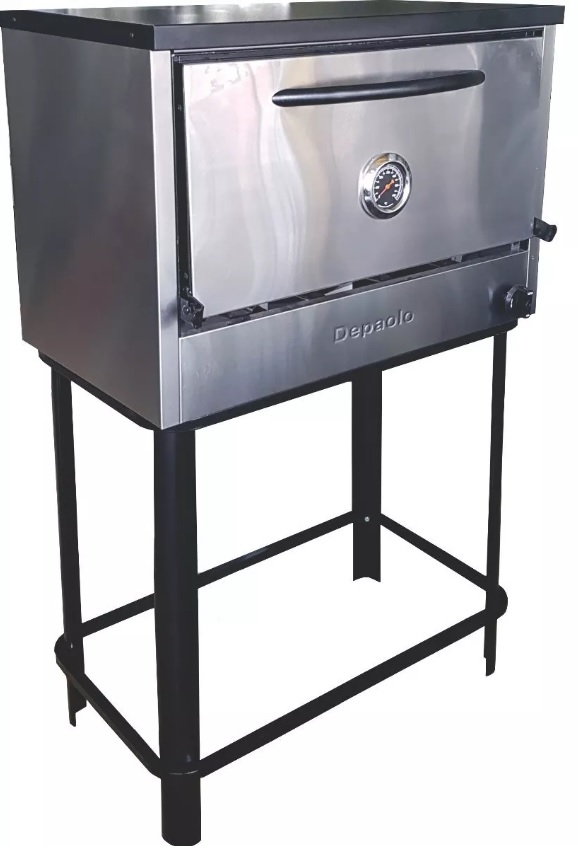 Horno pizzero SOL REAL H6 Acero Gas envasado Mod. 067-GEV - Aeco Hogar