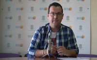 Javier López en rueda de prensa