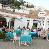 Vista de una de las terrazas de Frigiliana