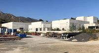 Obras en la depuradora de Nerja