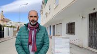 El concejal de Infraestructuras y Aguas de Vélez-Málaga Juan A. García