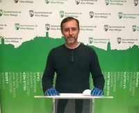 David Vilches en rueda de prensa