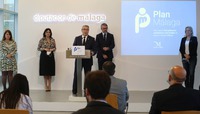 Francisco Salado y Juan Carlos Maldonado en la presentación del 'Plan Málaga'