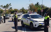 Control de la Policía Local de Nerja