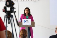 Margarita del Cid, en rueda de prensa