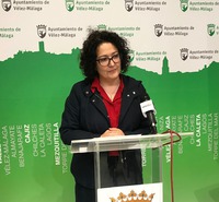 Cynthia García, en rueda de prensa