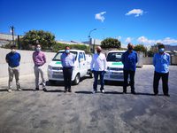 Presentación de los dos nuevos vehículos de limpieza