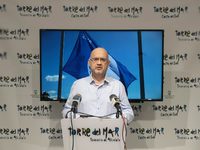 Jesús Pérez Atencia, presentación de la renovación Bandera Azul
