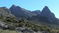 Tajos del Fraile, Doña Ana y Gomer, en Alfarnatejo