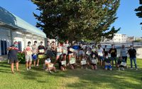Alumnos del Curso de Socorrismo Acuático y Terrestre de Nerja