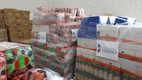 La Fundación Sando dona 15.000 kilos de alimentos