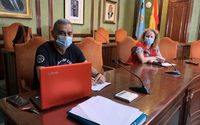 Daniel Rivas presentación tarjeras monedero en Nerja